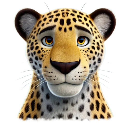 A self-portrait of Leo in comic style.